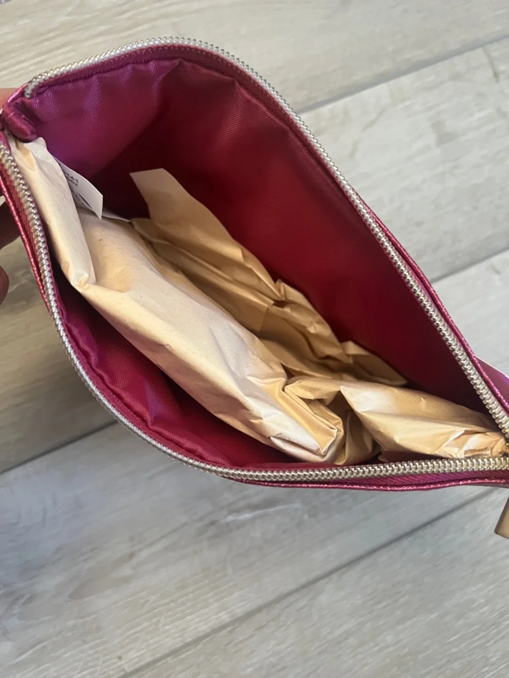 Metallic Cosmetic / Pencil Bags
